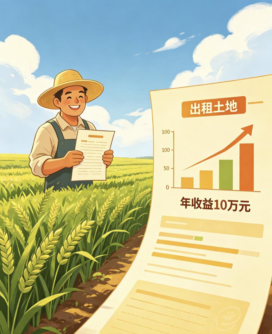 全国土地租赁有限公司,农村土地承包平台,出租土地赚钱了