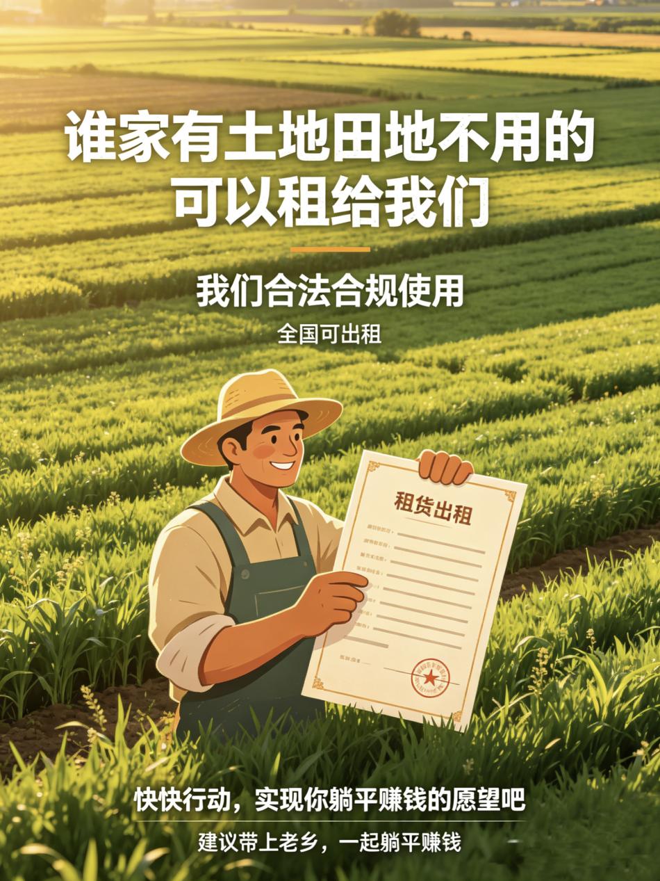 附近哪里有农田出租?全国土地租赁有限公司-Vc博客